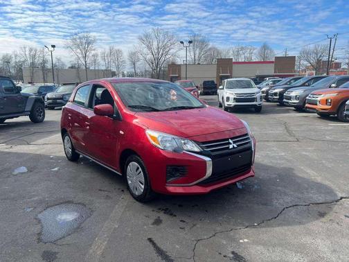 Infrared Metallic 2024 Mitsubishi Mirage ES