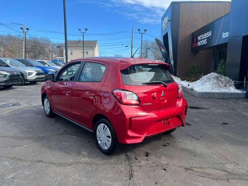 Infrared Metallic 2024 Mitsubishi Mirage ES