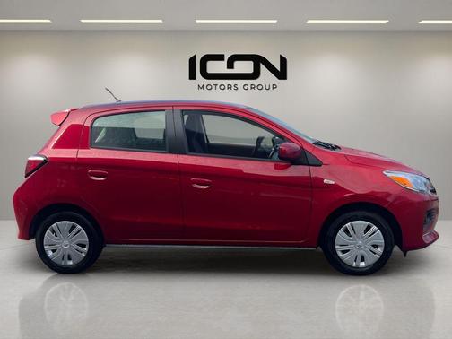 Infrared Metallic 2024 Mitsubishi Mirage ES