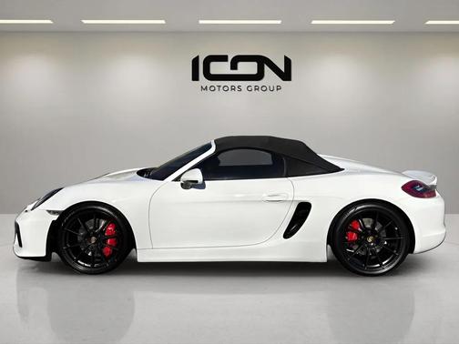 2016 Porsche Boxster Spyder