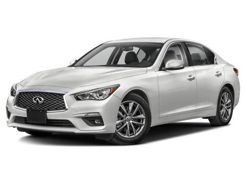 Majestic White 2023 INFINITI Q50 3.0t LUXE