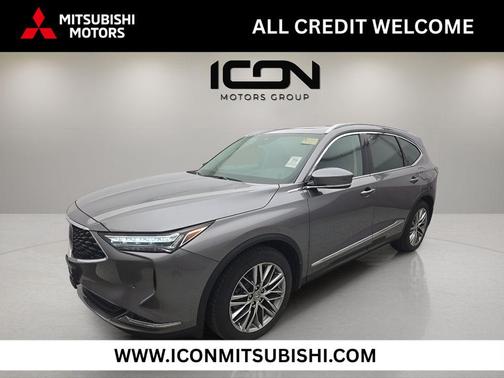 Liquid Carbon Metallic 2024 Acura MDX Advance Package