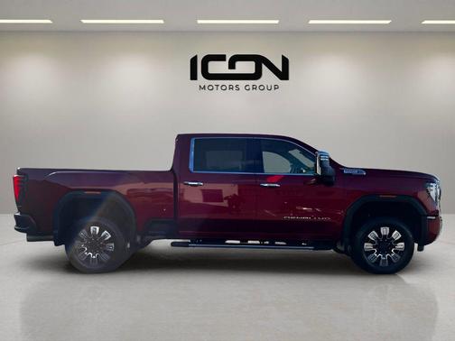 Volcanic Red Tintcoat 2024 GMC Sierra 2500 Denali