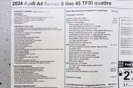 2024 Audi A4 45 S line Premium Plus