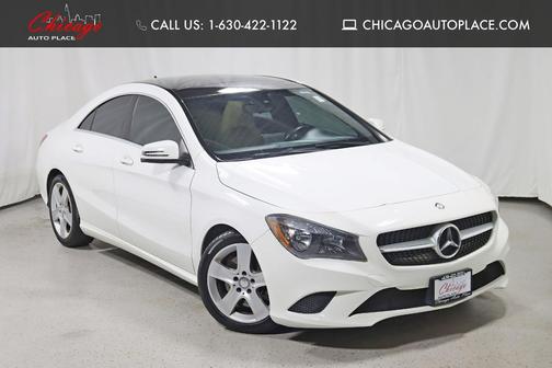 Cirrus White 2015 Mercedes-Benz CLA-Class Base Sedan