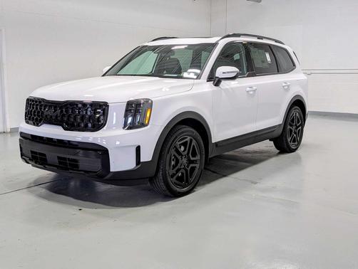 Glacial White Pearl 2025 Kia Telluride EX X-Line SUV