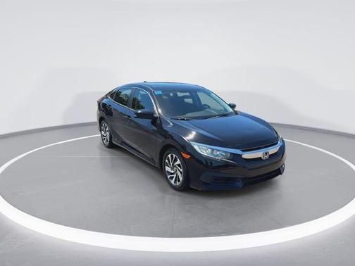 Crystal Black Pearl 2018 Honda Civic EX