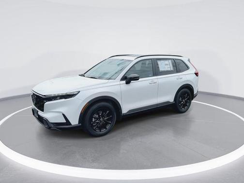 Platinum White Pearl 2026 Honda CR-V Hybrid Sport-L
