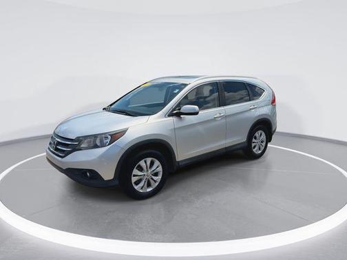 Alabaster Silver Metallic 2013 Honda CR-V EX-L