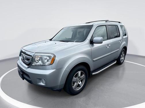 Alabaster Silver Metallic 2010 Honda Pilot EX-L