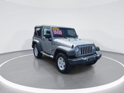 Billet Silver Metallic Clearcoat 2018 Jeep Wrangler JK Sport