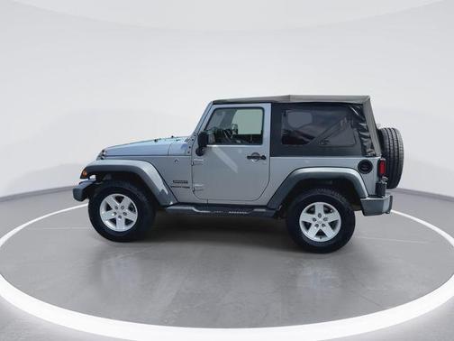 Billet Silver Metallic Clearcoat 2018 Jeep Wrangler JK Sport