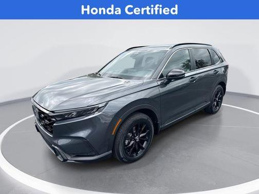 Meteorite Gray Metallic 2025 Honda CR-V Hybrid Sport-L