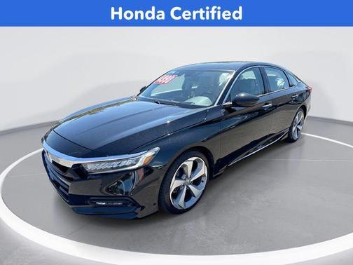 Crystal Black Pearl 2018 Honda Accord Touring 2.0T