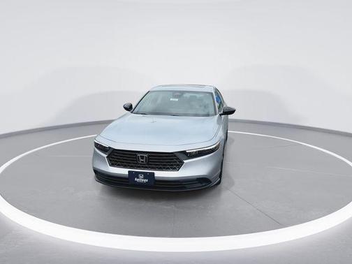 Solar Silver Metallic 2026 Honda Accord Hybrid Sport