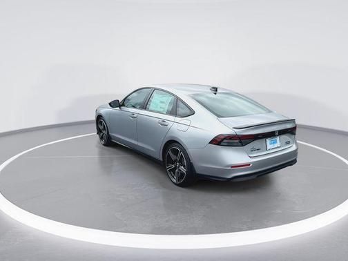 Solar Silver Metallic 2026 Honda Accord Hybrid Sport