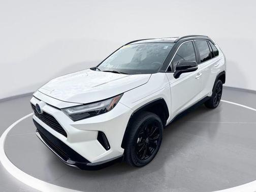Midnight Black Metallic 2022 Toyota RAV4 Hybrid XSE