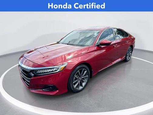 Radiant Red Metallic 2021 Honda Accord EX-L