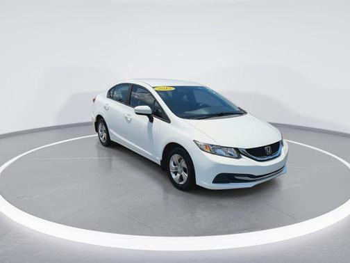 Taffeta White 2015 Honda Civic LX