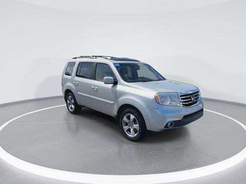 Alabaster Silver Metallic 2013 Honda Pilot EX-L