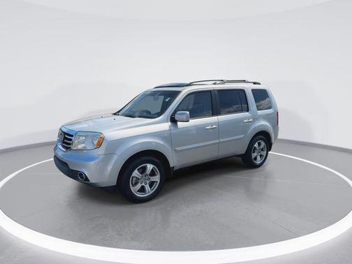 Alabaster Silver Metallic 2013 Honda Pilot EX-L