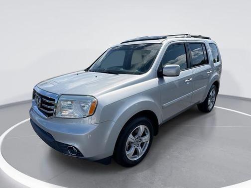 Alabaster Silver Metallic 2013 Honda Pilot EX-L