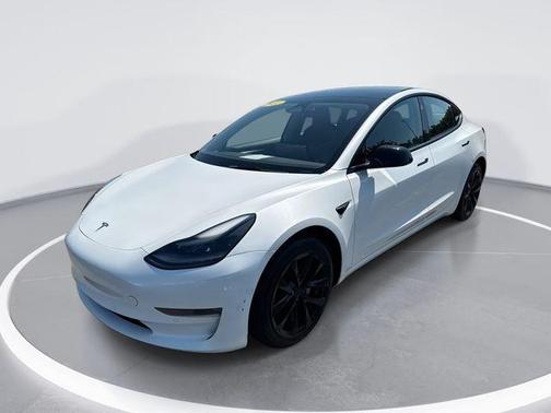 Pearl White Multi 2022 Tesla Model 3 Long Range