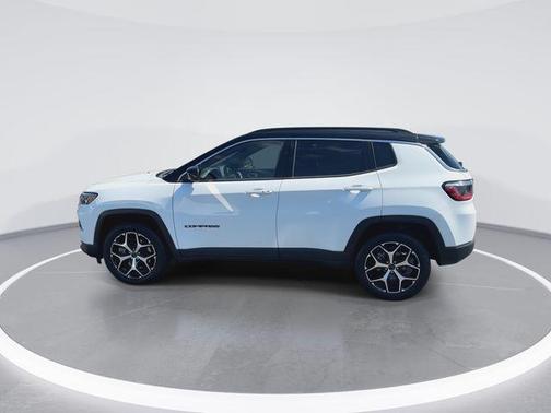 Bright White Clearcoat 2025 Jeep Compass Limited
