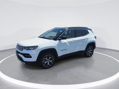 Bright White Clearcoat 2025 Jeep Compass Limited