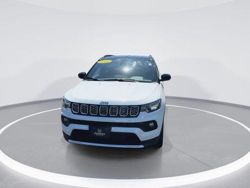 Bright White Clearcoat 2025 Jeep Compass Limited