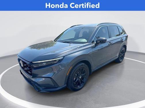 Meteorite Gray Metallic 2023 Honda CR-V Hybrid Sport