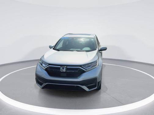 Lunar Silver Metallic 2021 Honda CR-V Hybrid Touring
