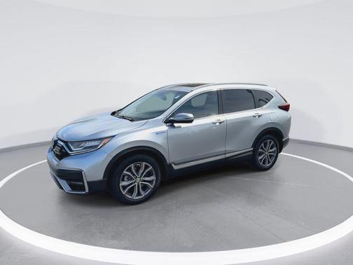 Lunar Silver Metallic 2021 Honda CR-V Hybrid Touring