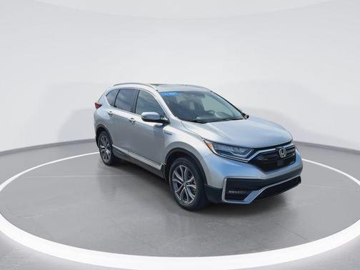 Lunar Silver Metallic 2021 Honda CR-V Hybrid Touring