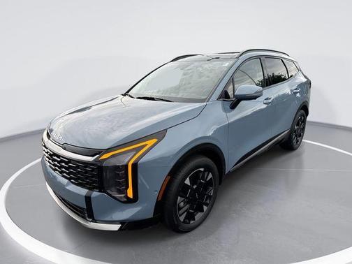 Heritage Blue 2026 Kia Sportage Hybrid SX-Prestige