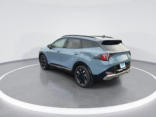 Heritage Blue 2026 Kia Sportage Hybrid SX-Prestige