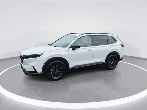 Platinum White Pearl 2026 Honda CR-V Hybrid Sport-L