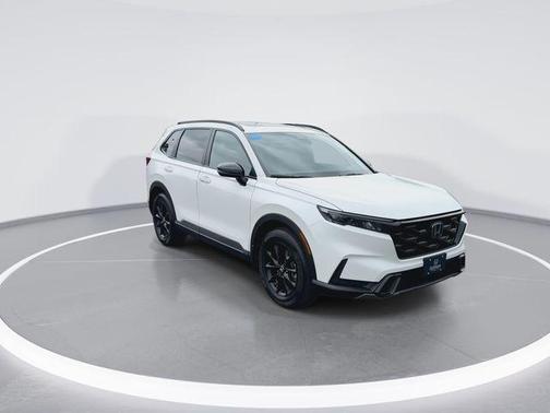 Platinum White Pearl 2026 Honda CR-V Hybrid Sport-L
