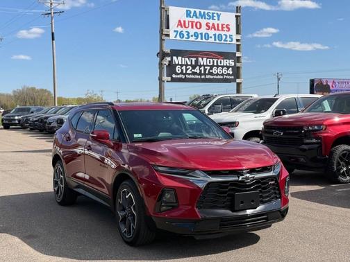 Cajun Red Tintcoat 2020 Chevrolet Blazer RS