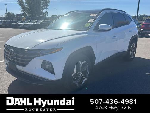 White Pearl 2024 Hyundai TUCSON Limited