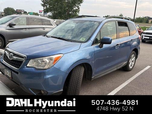 Quartz Blue Pearl 2015 Subaru Forester 2.5i Limited