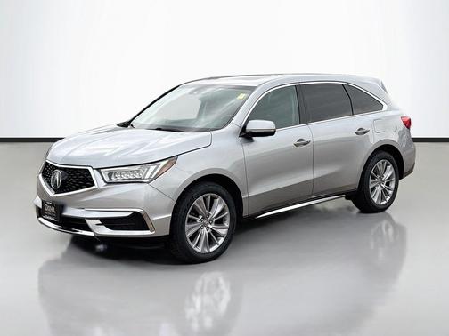 Lunar Silver Metallic 2017 Acura MDX 3.5L w/Technology Package