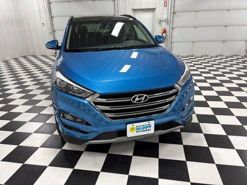 Caribbean Blue 2018 Hyundai TUCSON Limited