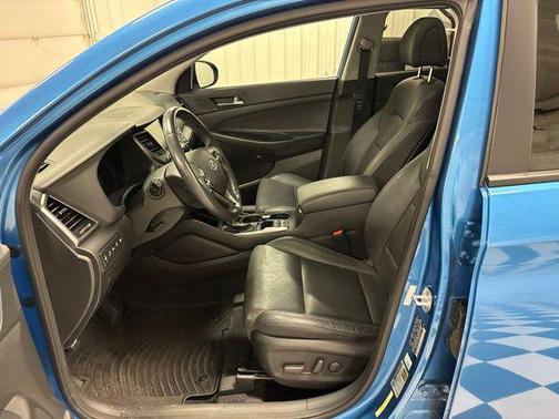 Caribbean Blue 2018 Hyundai TUCSON Limited
