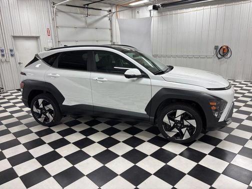 Atlas White 2026 Hyundai KONA Limited