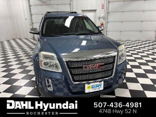 Steel Blue Metallic 2011 GMC Terrain SLT-2