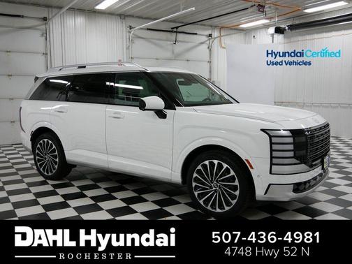 Creamy White Pearl 2026 Hyundai PALISADE Calligraphy