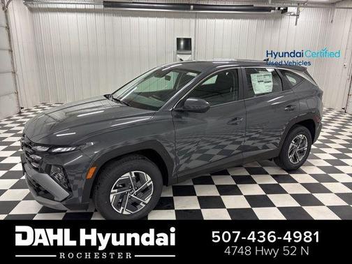 Ecotronic Gray 2026 Hyundai TUCSON Hybrid Blue SE