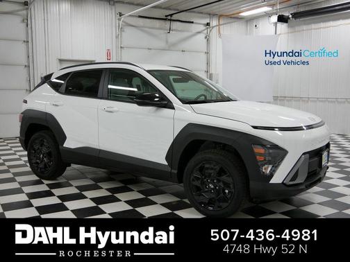 Atlas White 2026 Hyundai KONA SEL Sport