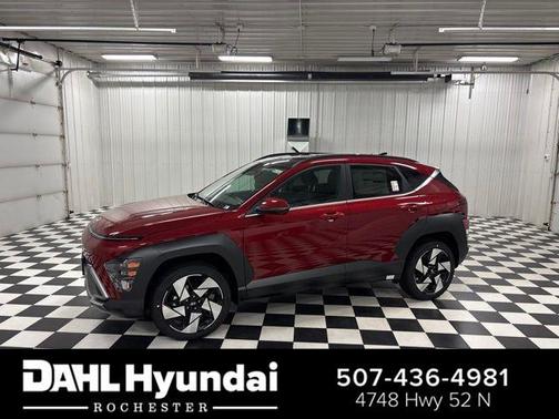 Ultimate Red Metallic 2026 Hyundai KONA Limited